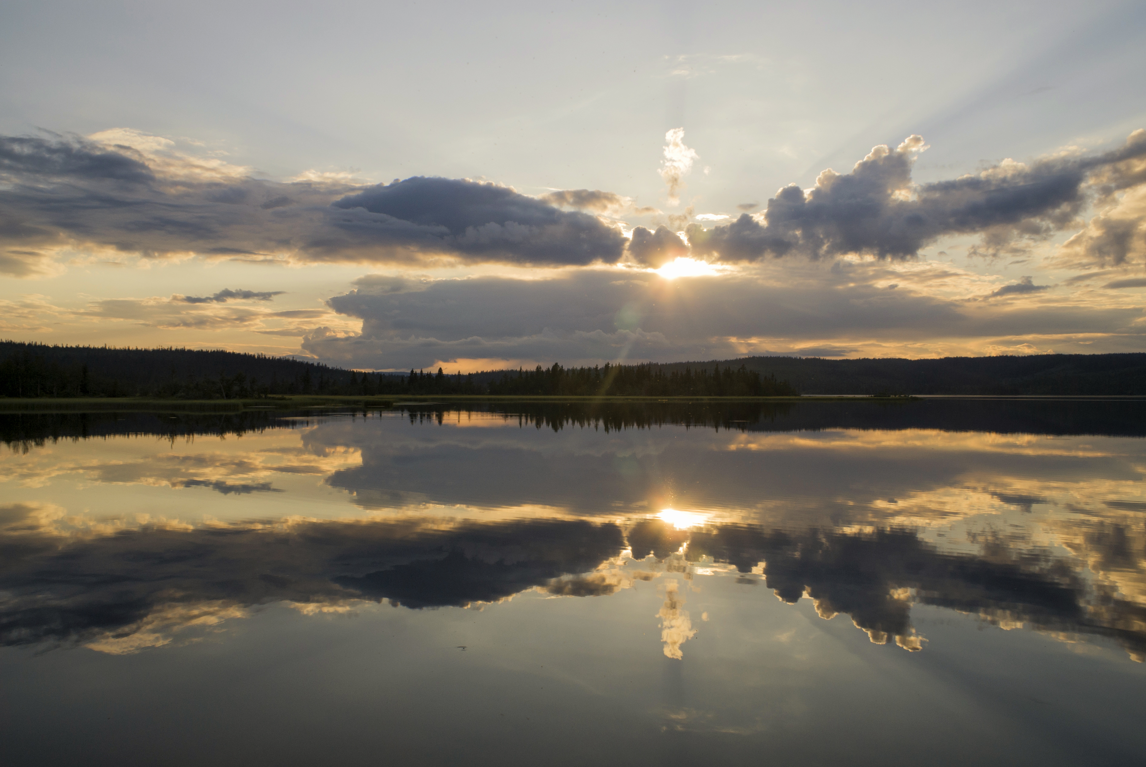 Kveldsstemning over Raudsjøen på Skeikampen - Foto: Getty Images
