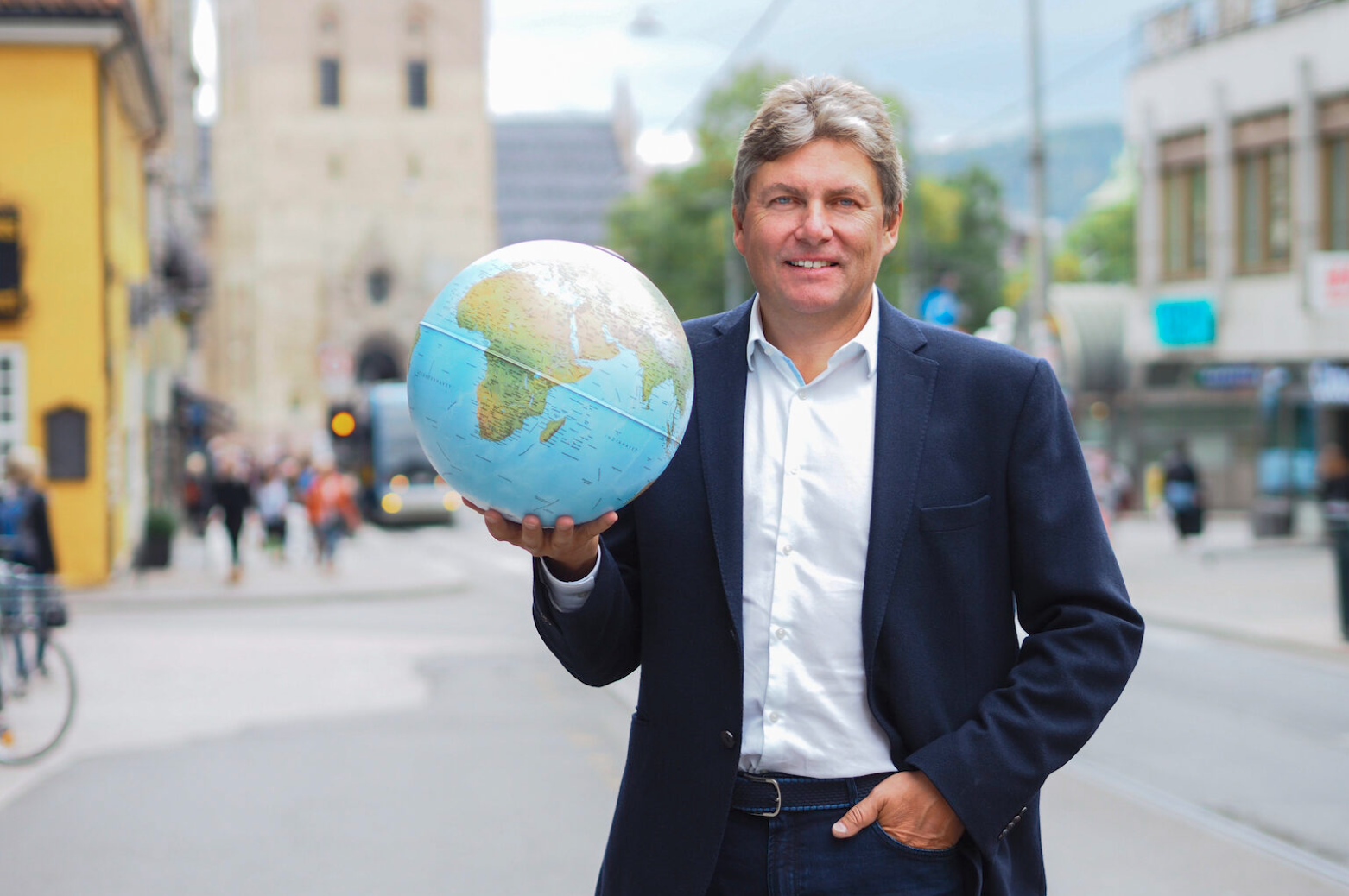 FINNs reiseekspert og kommersielle direktør, Terje Berge.