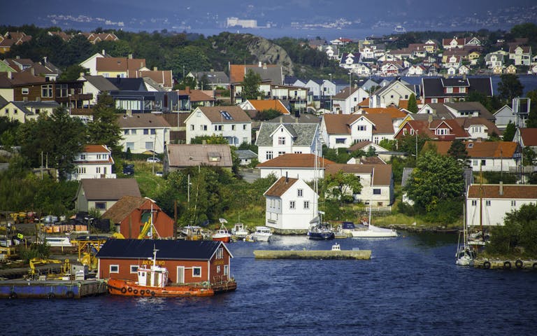 Bilde av idylliske Stavanger