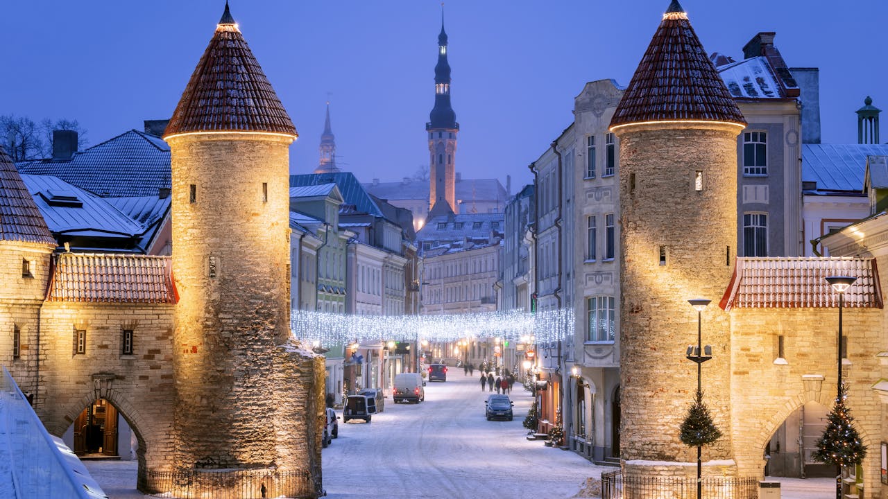 Tallinn - opplev julemarkedet i Estlands hovedstad