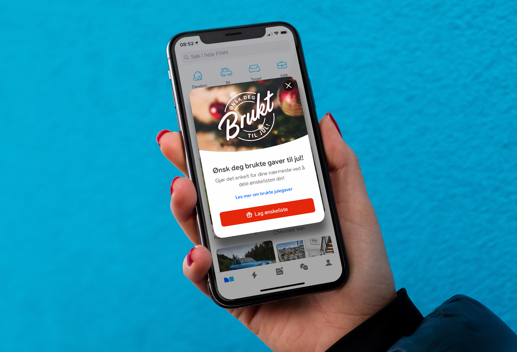 Slik lager du en ønskeliste på FINN