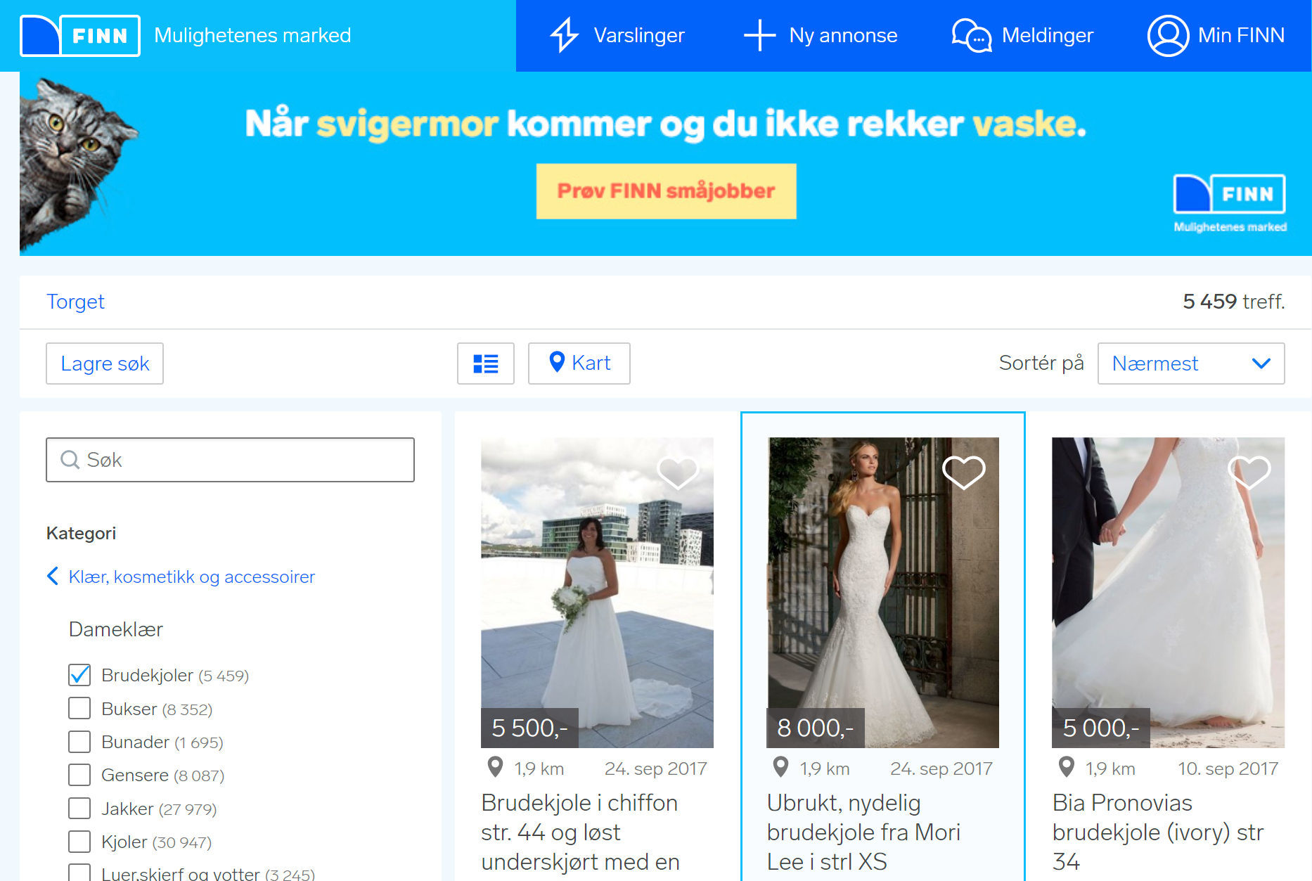 Foto: Faksimile FINN torget.