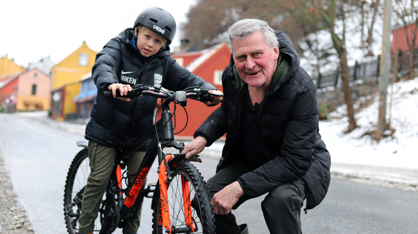 - Sjekk vekten før du kjøper barnesykkel
