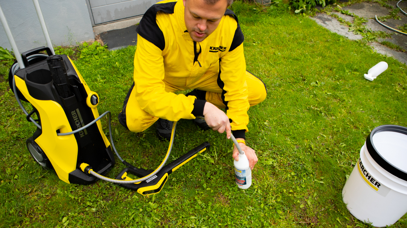 Høytrykkspyler + frostvæske = sant