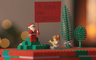 Innpakking av julegaver: Ingen emballasje - bare LEGO