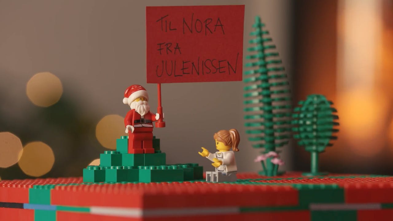 Innpakking av julegaver: Ingen emballasje - bare LEGO