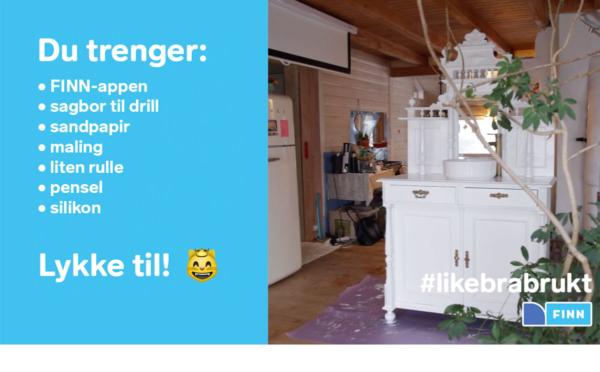 Kommode til bademøbel