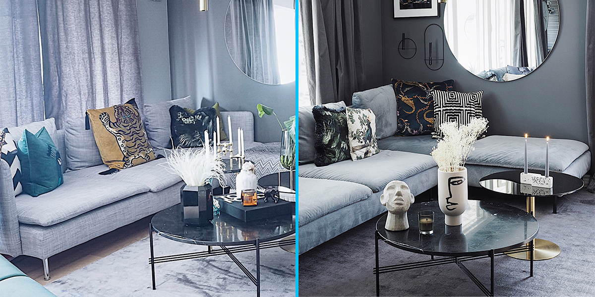 Før og etter bilder