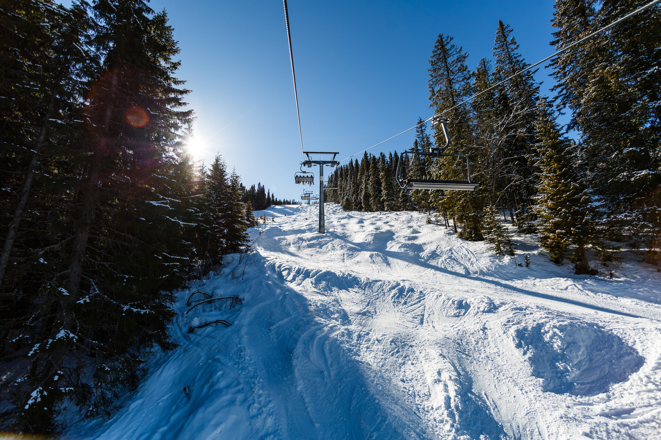 En av skiheisene i Trysil