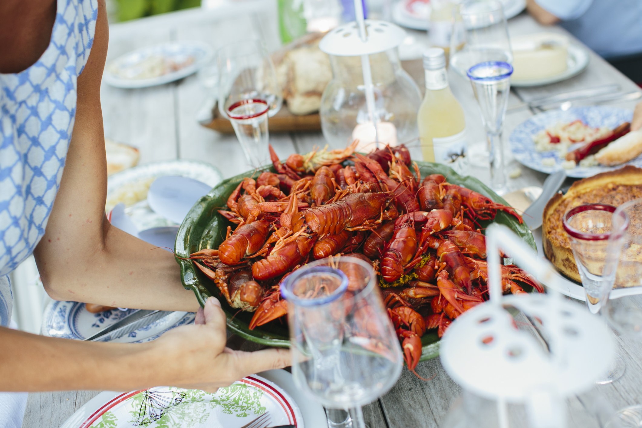 Havets delikatesser i Smøgen, Sverige