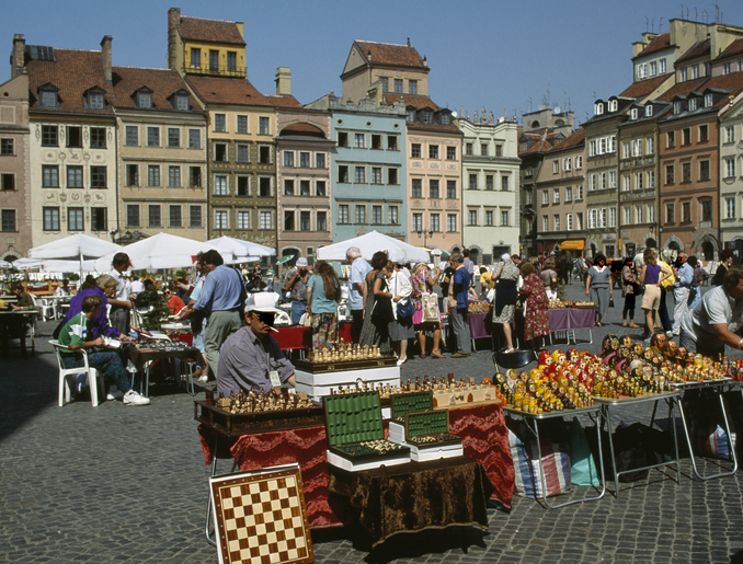 Marked i Warszawa i Polen