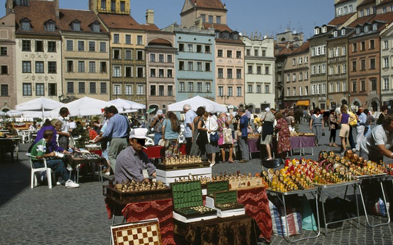 Marked i Warszawa i Polen