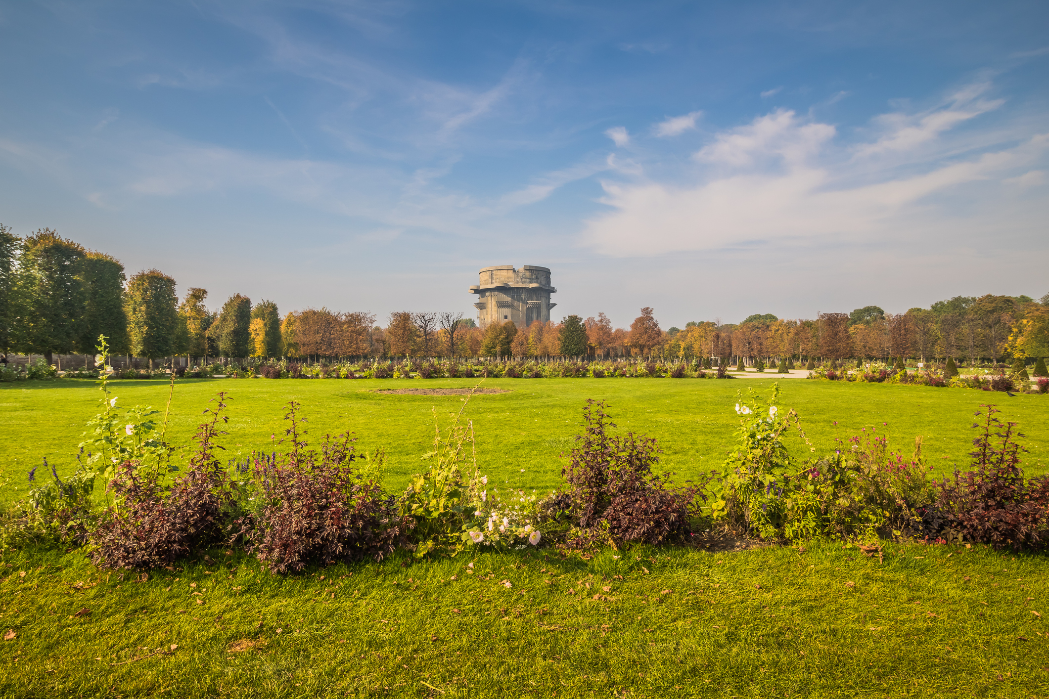 Et bilde som foreslår en romantisk tur i Augarten park i Wien